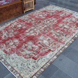 6.2 ft. x 10 ft. Vintage Turkish Rug TR40667 Image 1