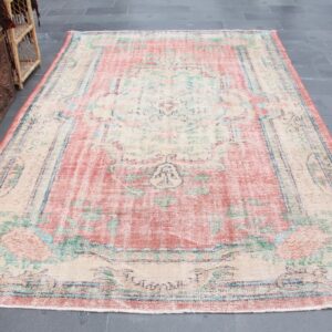 6.6 ft. x 11 ft. Vintage Turkish Rug TR40807 Image 1