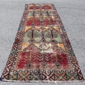 3.9 ft. x 12.3 ft. Vintage Turkish Rug TR40827 Image 1