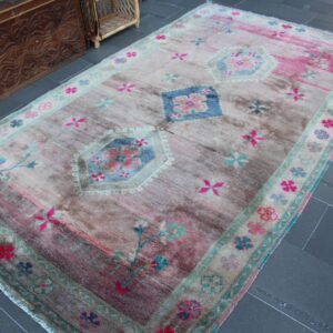 5.5 ft. x 9.5 ft. Vintage Turkish Rug TR40867 Image 1
