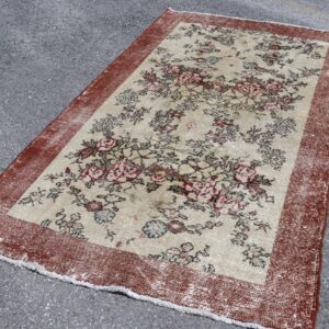 4.5 ft. x 7.5 ft. Vintage Turkish Rug TR40887 Image 1