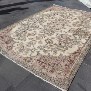 6.3 ft. x 9.2 ft. Vintage Turkish Rug TR41007 Image 1