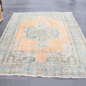 6.5 ft. x 8.9 ft. Vintage Turkish Rug TR41027 Image 1