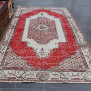 5.7 ft. x 10.2 ft. Vintage Turkish Rug TR41107 Image 1