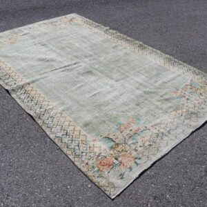 5.9 ft. x 9.4 ft. Vintage Turkish Rug TR41177 Image 1