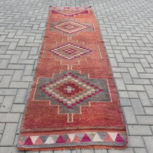 2.8 ft. x 10 ft. Vintage Turkish Rug TR41247 Image 1