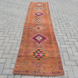 2.6 ft. x 11.2 ft. Vintage Turkish Rug TR41257 Image 1