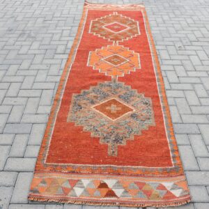 3 ft. x 10.4 ft. Vintage Turkish Rug TR41267 Image 1