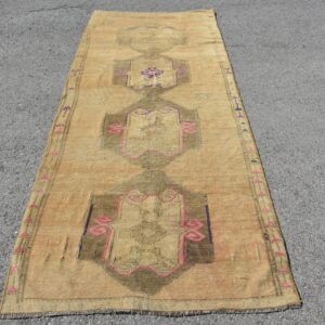 3.7 ft. x 9.1 ft. Vintage Turkish Rug TR41417 Image 1