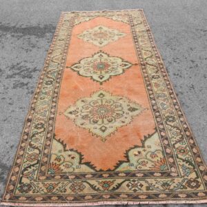 4.4 ft. x 10.5 ft. Vintage Turkish Rug TR41517 Image 1