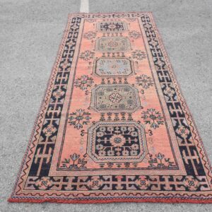 4.4 ft. x 10.8 ft. Vintage Turkish Rug TR41597 Image 1