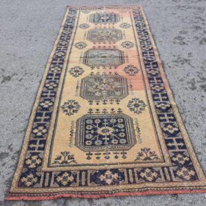 4.3 ft. x 11.3 ft. Vintage Turkish Rug TR41627 Image 1