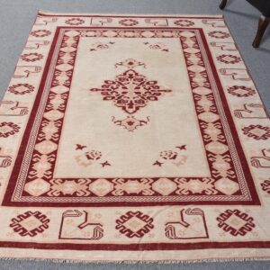 5.3 ft. x 7.1 ft. Vintage Turkish Rug TR42017 Image 1
