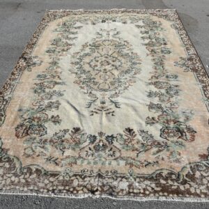 6.2 ft. x 9.4 ft. Vintage Turkish Rug TR42347 Image 1