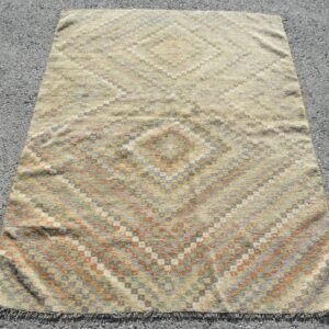 3.8 ft. x 5 ft. Vintage Turkish Rug TR42457 Image 1
