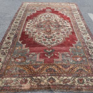 5.9 ft. x 10 ft. Vintage Turkish Rug TR42487 Image 1