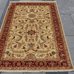 3.9 ft. x 5.6 ft. Vintage Turkish Rug TR42647 Image 1