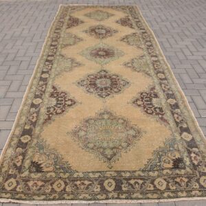 4.9 ft. x 12.6 ft. Vintage Turkish Rug TR42717 Image 1