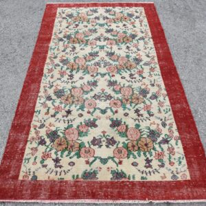 3.8 ft. x 6.8 ft. Vintage Turkish Rug TR42757 Image 1
