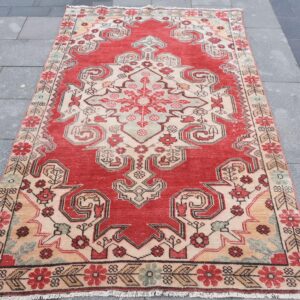 4.2 ft. x 6.7 ft. Vintage Turkish Rug TR42897 Image 1