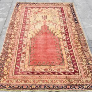 4.4 ft. x 6.5 ft. Vintage Turkish Rug TR43017 Image 1