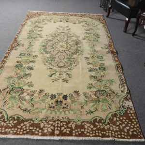 5.1 ft. x 9 ft. Vintage Turkish Rug TR43047 Image 1