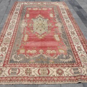 5.7 ft. x 9.5 ft. Vintage Turkish Rug TR43087 Image 1