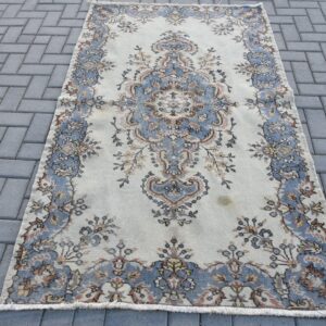3.9 ft. x 6.6 ft. Vintage Turkish Rug TR43107 Image 1