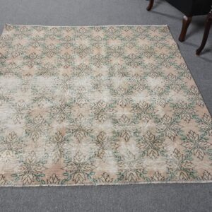5.4 ft. x 5.6 ft. Vintage Turkish Rug TR43187 Image 1