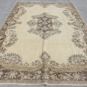 7.1 ft. x 10.6 ft. Vintage Turkish Rug TR43507 Image 1