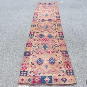 2.5 ft. x 11.9 ft. Vintage Turkish Rug TR43567 Image 1