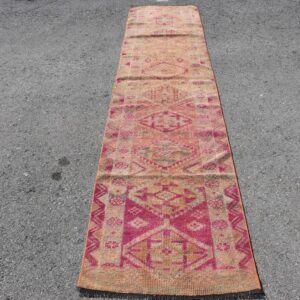 2.6 ft. x 11.2 ft. Vintage Turkish Rug TR43817 Image 1