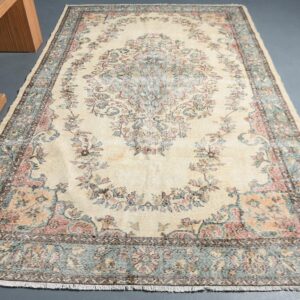 6.1 ft. x 9.5 ft. Vintage Turkish Rug TR43877 Image 1