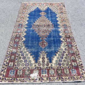 3.8 ft. x 7.4 ft. Vintage Turkish Rug TR44187 Image 1