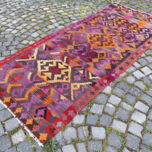 3.8 ft. x 8.4 ft. Vintage Kilim Rug TR61102 Image 1