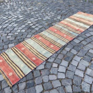 2.2 ft. x 8.4 ft. Vintage Kilim Rug TR61122 Image 1