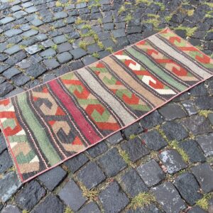 1.8 ft. x 4.2 ft. Vintage Kilim Rug TR61162 Image 1