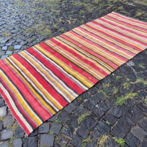 2.5 ft. x 8 ft. Vintage Kilim Rug TR61192 Image 1