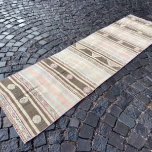 2.4 ft. x 7.9 ft. Vintage Kilim Rug TR61382 Image 1
