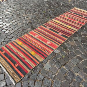 2.7 ft. x 10.1 ft. Vintage Kilim Rug TR61582 Image 1