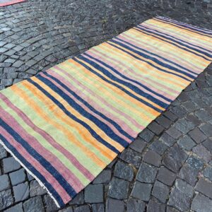 3.6 ft. x 9.2 ft. Vintage Kilim Rug TR61622 Image 1