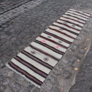 3 ft. x 8.5 ft. Vintage Kilim Rug TR61702 Image 1