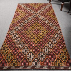 3.8 ft. x 8.2 ft. Vintage Kilim Rug TR61762 Image 1