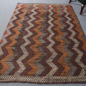 5.2 ft. x 7.7 ft. Vintage Kilim Rug TR61822 Image 1