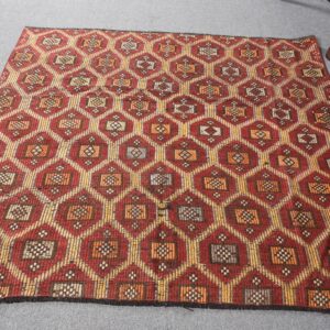 5.2 ft. x 5.7 ft. Vintage Kilim Rug TR61862 Image 1