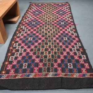 4.6 ft. x 11.1 ft. Vintage Kilim Rug TR62022 Image 1