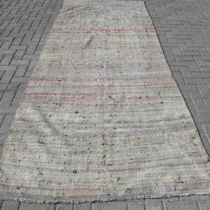 4.2 ft. x 10.8 ft. Vintage Kilim Rug TR62042 Image 1