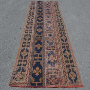 3.1 ft. x 9.7 ft. Vintage Patchwork Rug TR22974 Image 1