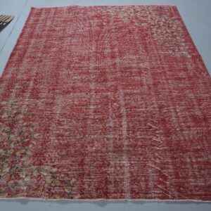 5.5 ft. x 7.3 ft. Vintage Overdyed Rug TR34293 Image 1