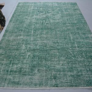 5.6 ft. x 8.3 ft. Vintage Overdyed Rug TR34303 Image 1